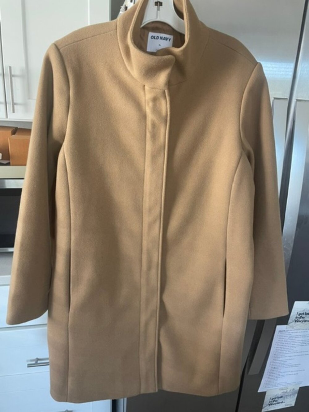 CAMEL COAT-MEDIUM LENGTH